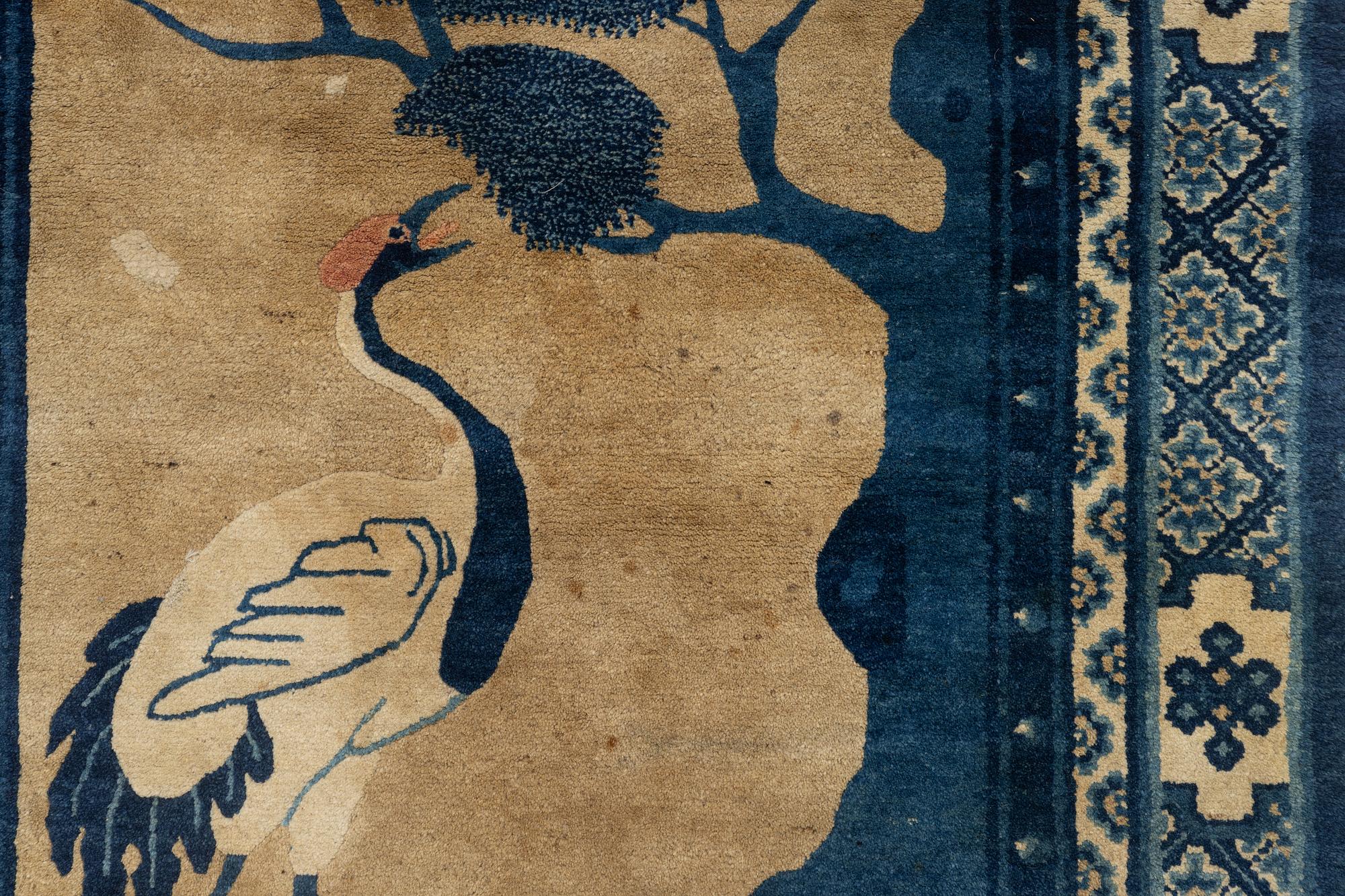 Carpet, China, Baotou, approx. 185 x 97 cm.