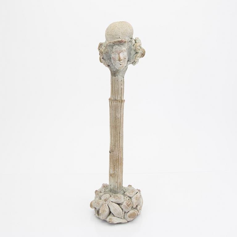 Sam Stigsson, skulptur/ljusstake signerad och daterad 2010.