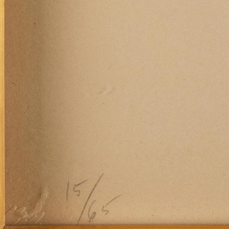 Ed Ruscha, "Plate", ur "Domestic Tranquility".