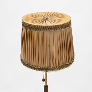 A floor lamp, mid-20th century.