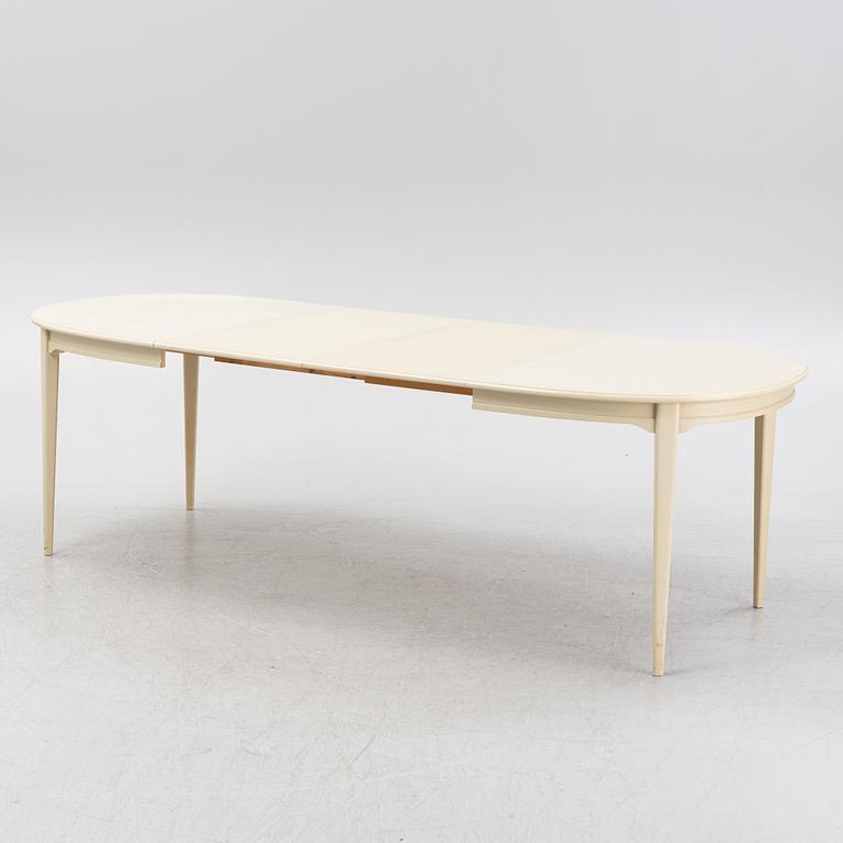 Svante Skogh, a 'Vindö' dining table and six chairs, second half of the 20th Century.