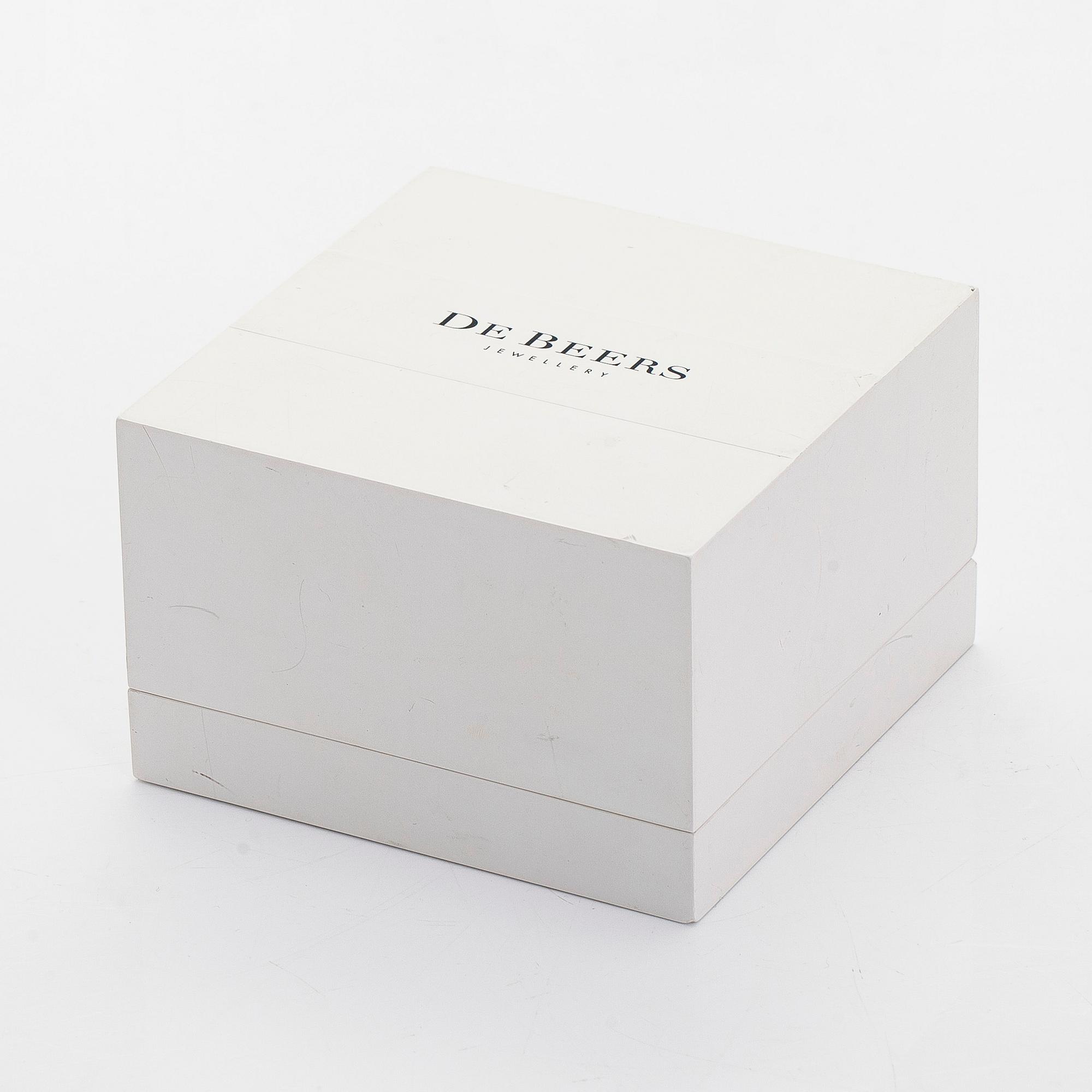 De Beers, halsband, platina med briljantslipad diamant.