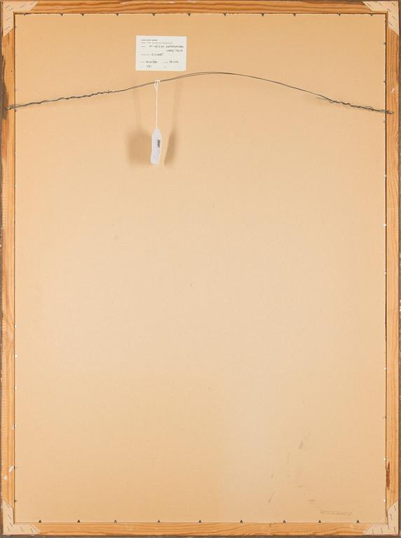 HANNU-KUSTAA MANNER, gouache, signerad och daterad -81.