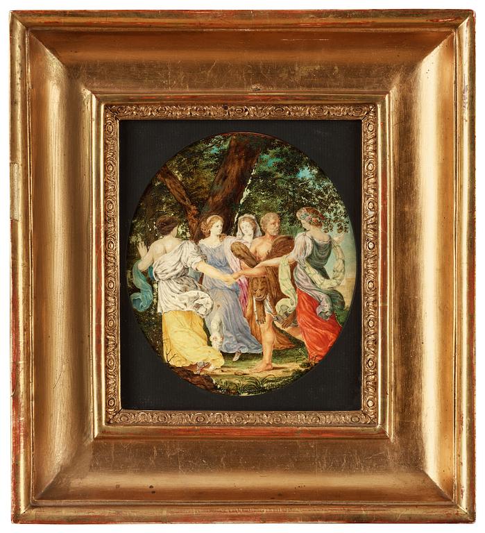 Elias Brenner Tillskriven, Herkules val mellan Dygden och Lastbarheten.