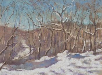 Lotte Laserstein, Vinterlandskap.