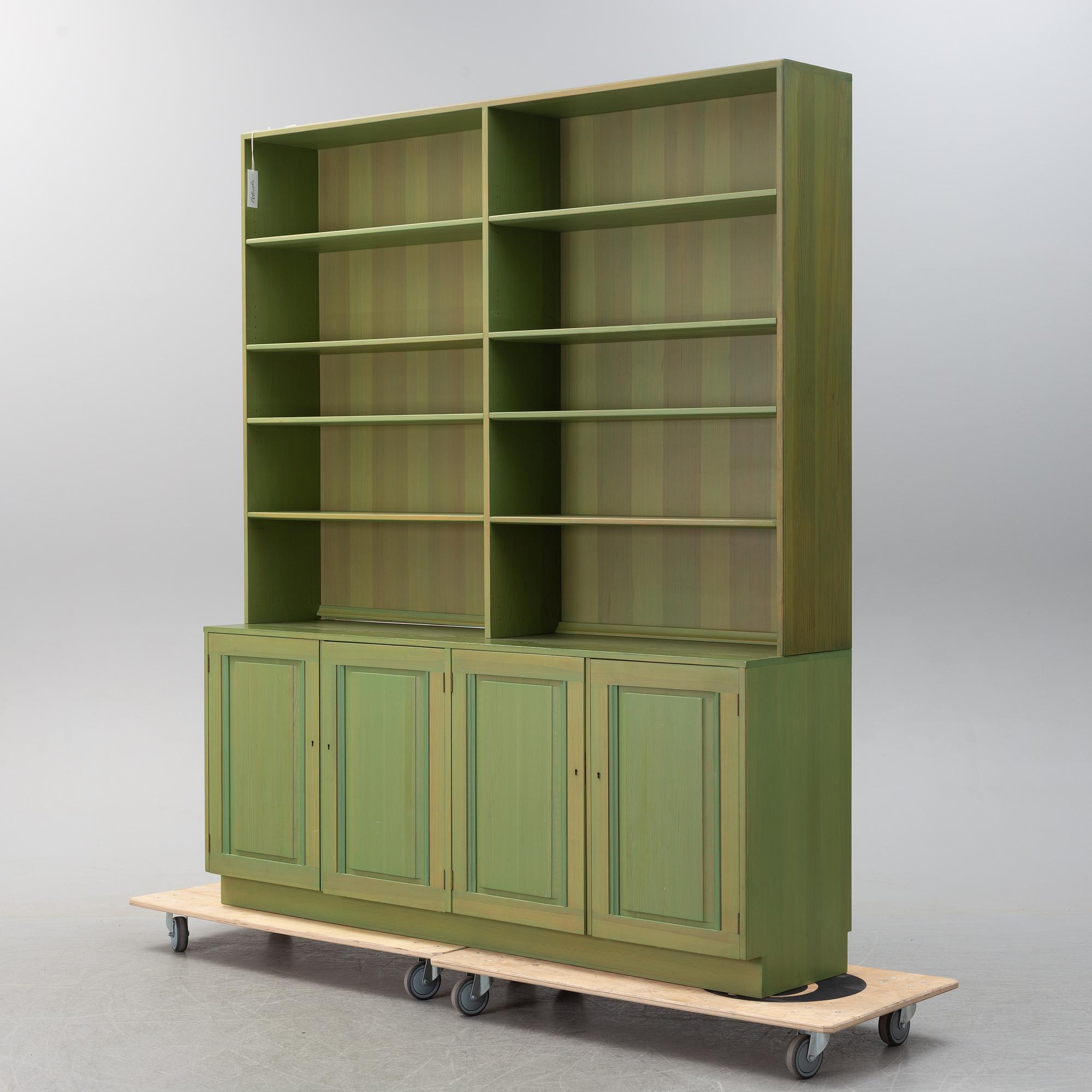 CARL MALMSTEN, bokhylla med underskåp, 1900-talets slut.