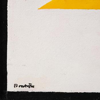 Harry Booström, Composition with Red and Yellow.