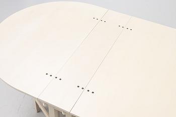 A pair of 'Bergslagen' drop-leaf tables, from Ikea's 18th-century series, 1990s.