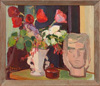 GUNNAR JONN, oil on canvas, signed and dated -61.