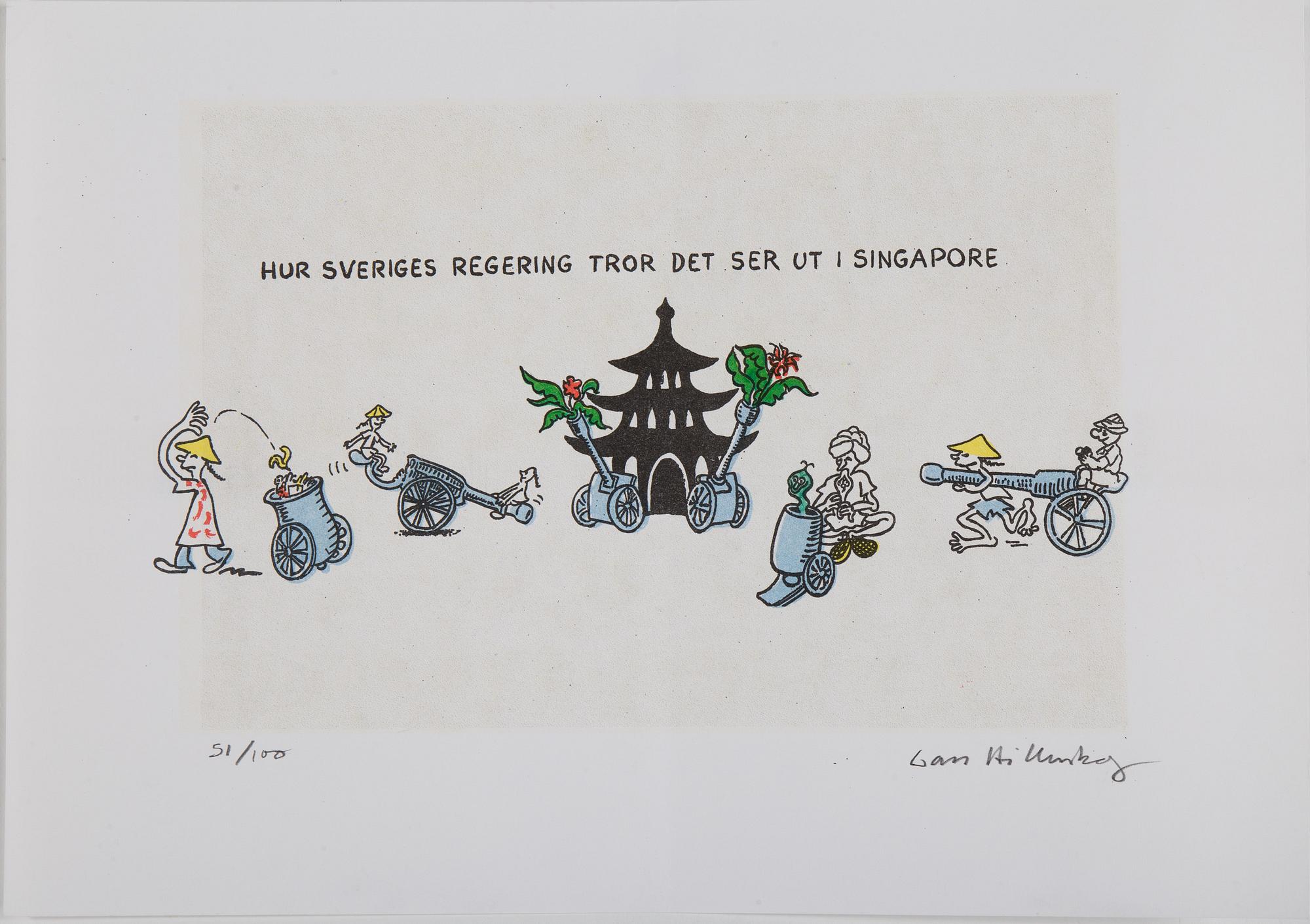 5 konstverk, bland annat Lars Hillersberg och Madeleine Pyk.