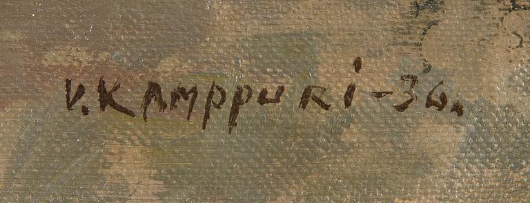 Väinö Kamppuri, Kaupunkinäkymä.