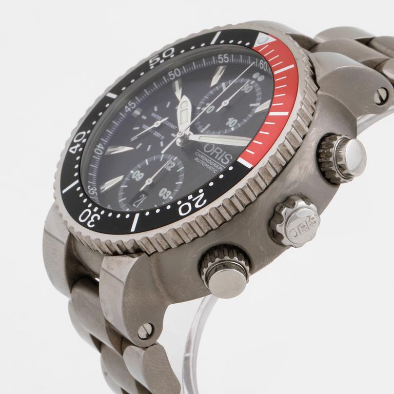 ORIS, Prodiver Chronograph, chronograph, wristwatch, 47 mm,