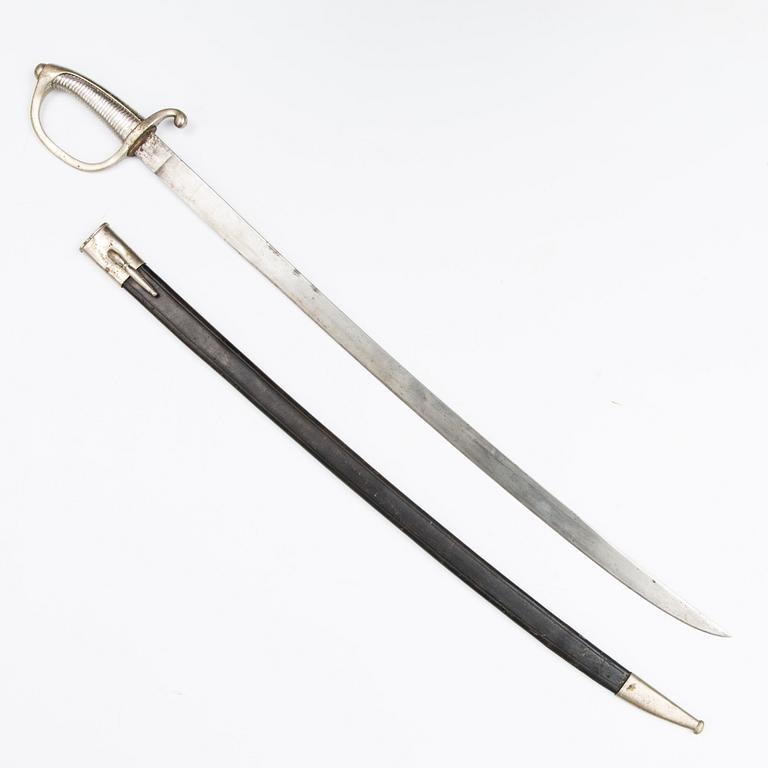 A 19th Century Briquet short sword.