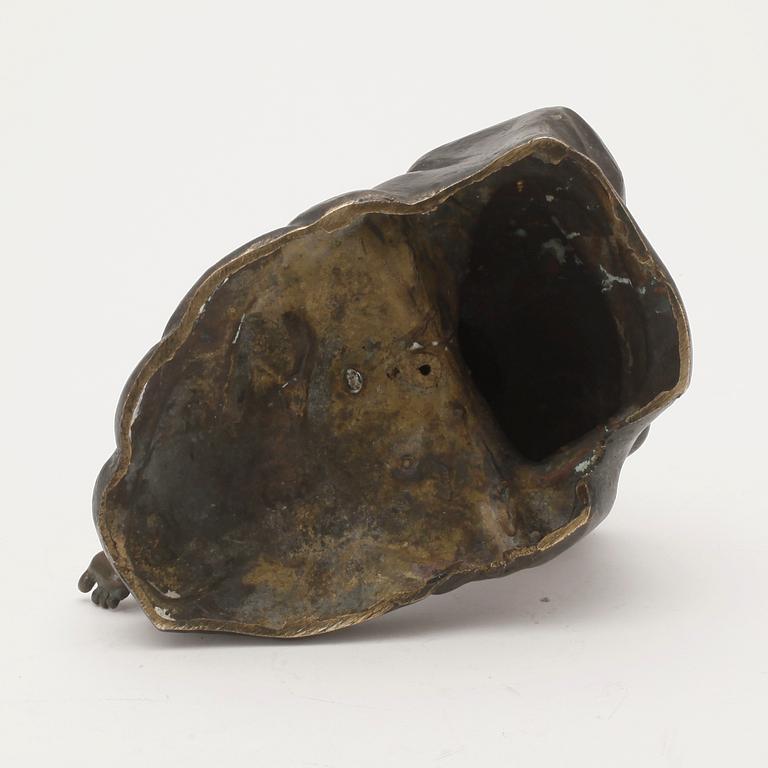 SKULPTUR, patinerad brons, 1900-tal.