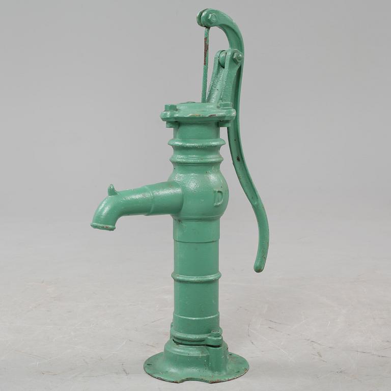 PUMP, gjutjärn, 1900-talets första hälft.