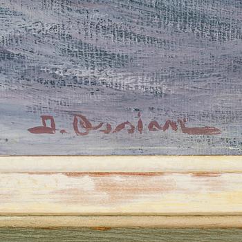 JOHAN OSSIAN-ANDERSSON, olja på duk, signerad.