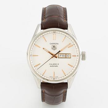 TAG Heuer, Carrera, Calibre 5 Automatic, wristwatch, 41 mm.