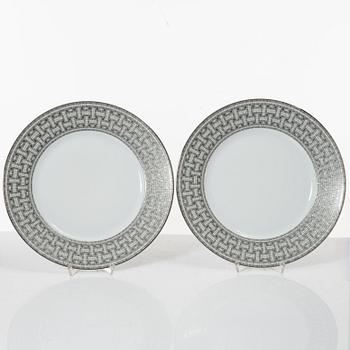 Hermès, plates, 4 pcs, "Mosaique au 24".