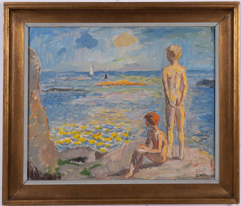 Sigurd Möller, At the coast.