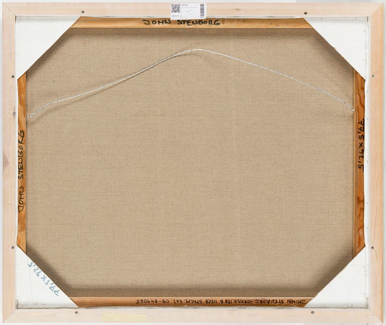 JOHN STENBORG, oil on canvas, signed.