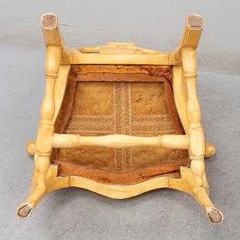 KARMSTOLAR, ett par, svensk senbarock, 1700-talets mitt.