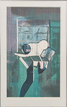 ANDERS ÖSTERLIN, serigrafi signerad och numrerad 38/120.