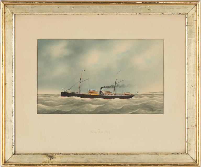 Eugène Grandin, "SS Gotha".