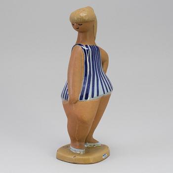 A stoneware sculpture by Lisa Larson, Gustavsberg.