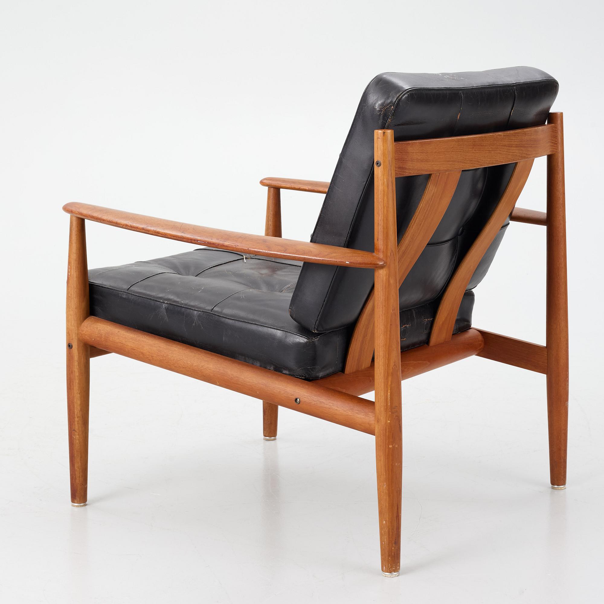 Grete Jalk, an armchair, France & Son, Denmark.