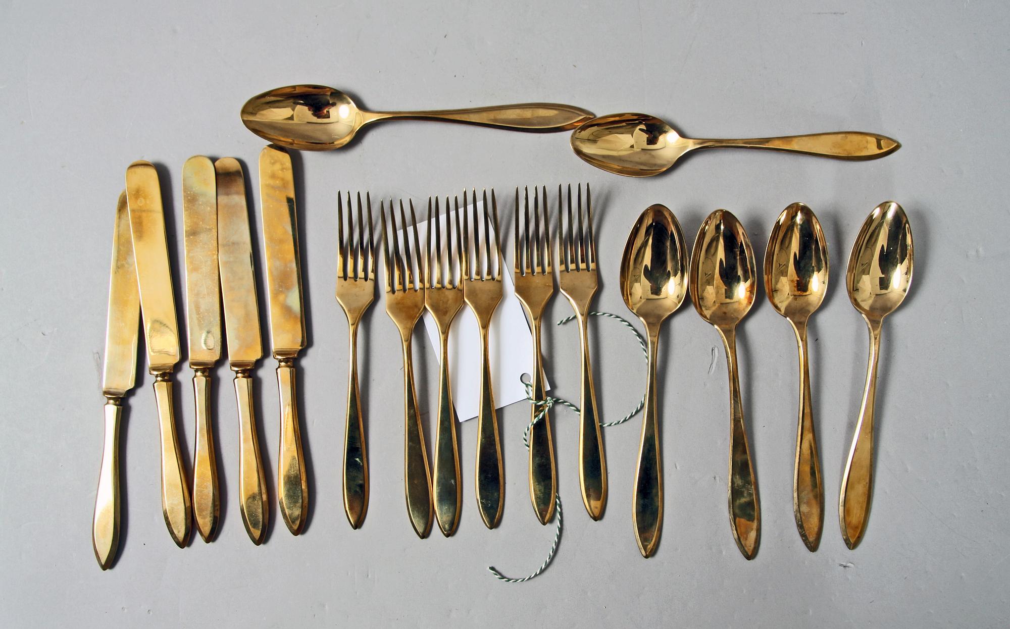 PARTI SILVER, 30+17 delar, div. bestick.