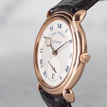 URBAN JÜRGENSEN, Copenhagen, Reference 8, armbandsur, 37 mm,