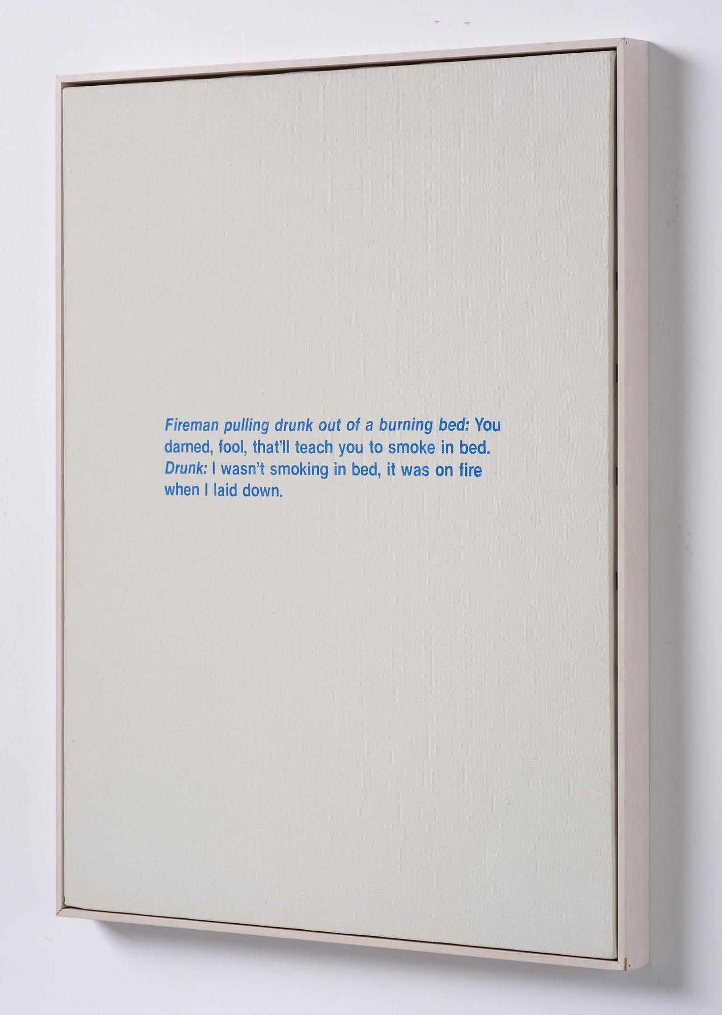 Richard Prince, "Untitled (joke)".