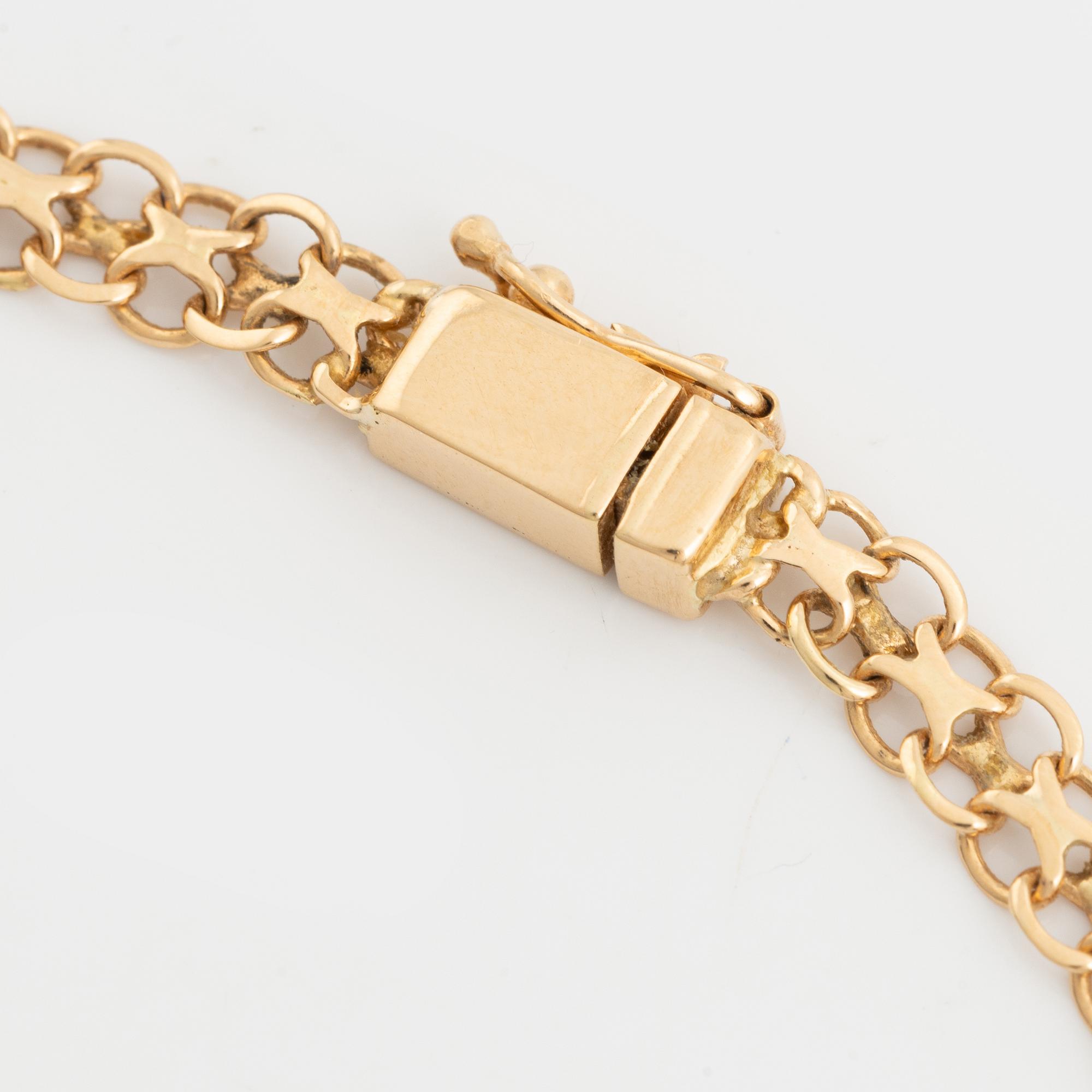 Collier, 18K guld.