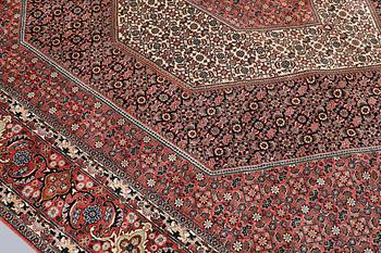 A Bidjar carpet, so-called Tekab, approx. 303 x 251 cm.