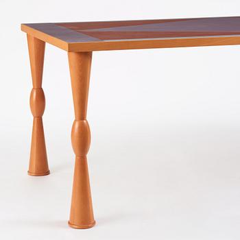 Ettore Sottsass, a "Filicudi" table, Zanotta, Italy, post 1992.