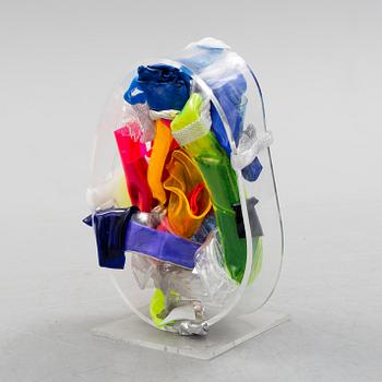 JAN NALIWAJKO, skulptur, plexiglas och plast, 2000-talets början.