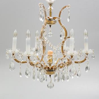 A Venetian style chandelier, second half of the 20th Century.