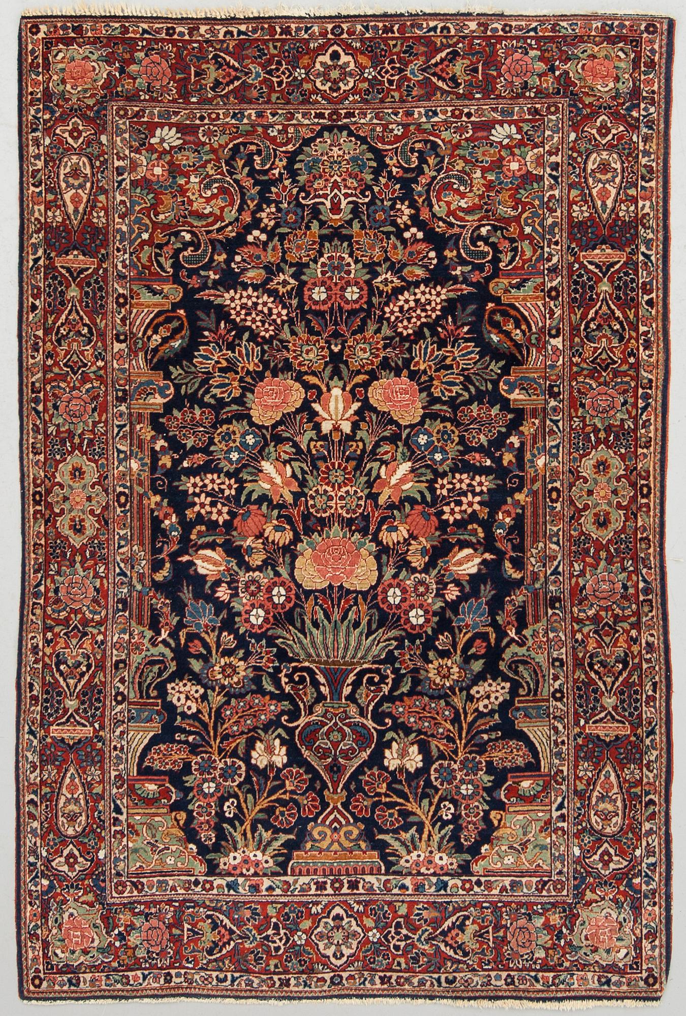 Matta, semiantik, Keshan, ca 203 x 133 cm.