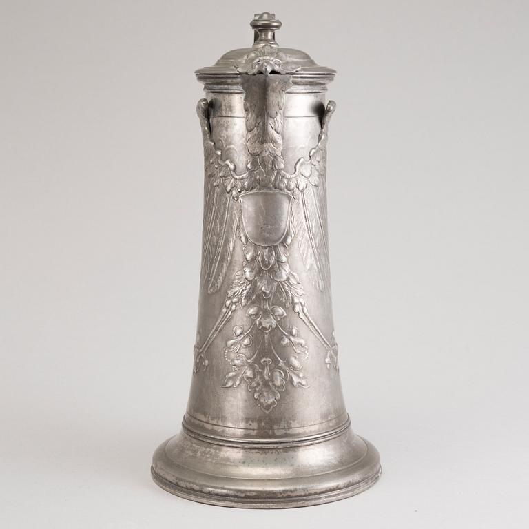 VINKANNA/ TILLBRINGARE, tenn, Kayserzinn, Jugend, 1900-talets första kvartal.