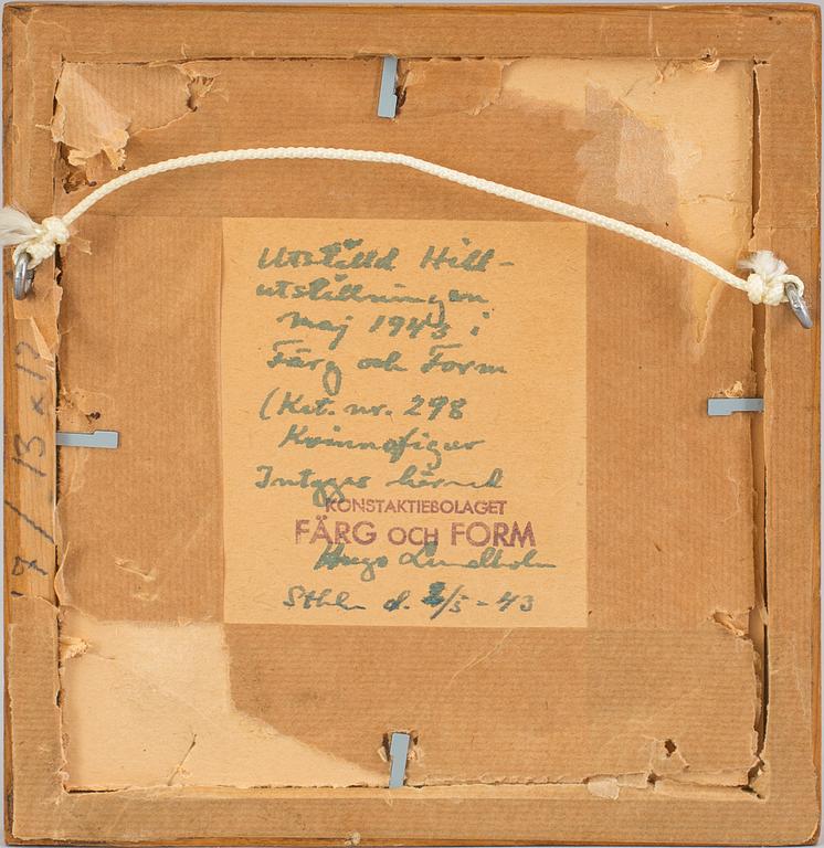 CARL FREDRIK HILL, Indian ink.