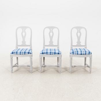 Six 'Hallunda' chairs, from IKEA:s 18th century series, 1990's.