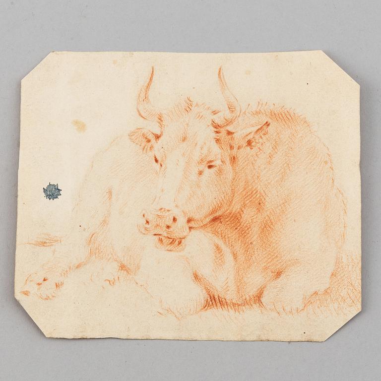 Philips Wouwerman, attributed to, red chalk.