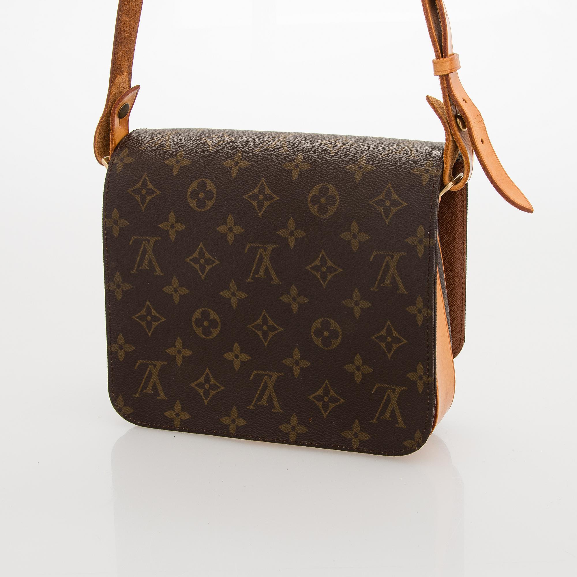 Louis Vuitton, A Monogram 'Cartouchiere' Bag.