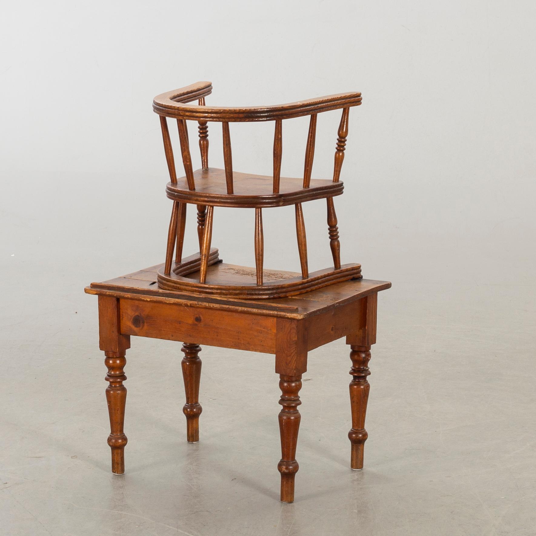 BARNMÖBEL 1800-talets slut.