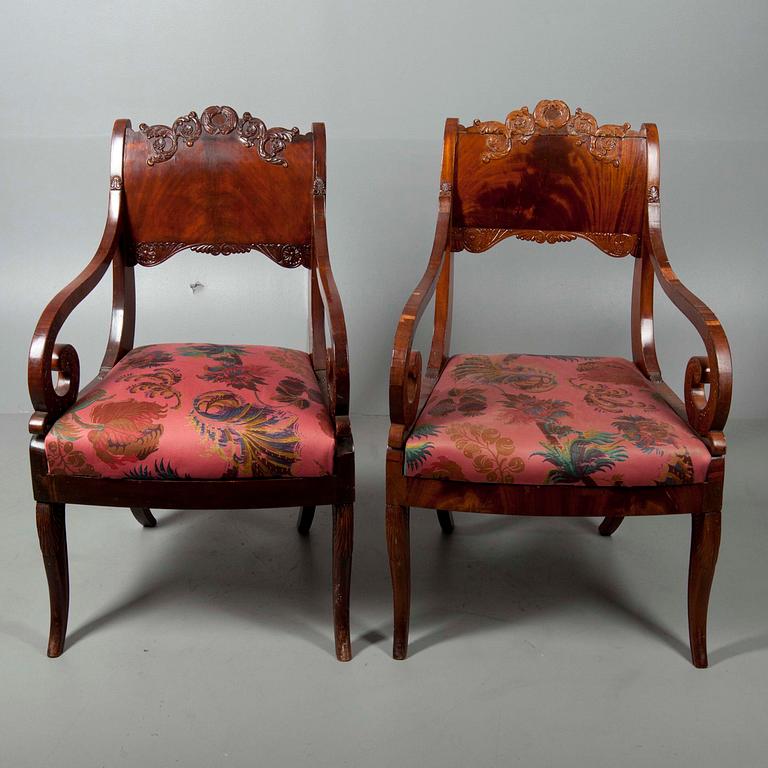 NOJATUOLEJA, 2 kpl, biedermeier, Venäjä 1800-luku.