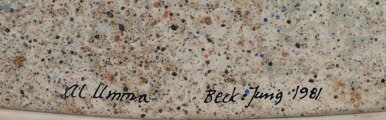 BECK & LJUNG, blandteknik, signerad och daterad 1981.