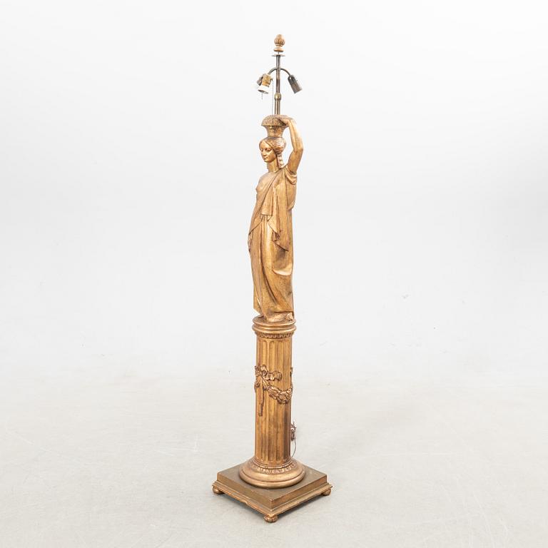 Floor lamp, first half of the 20th century.