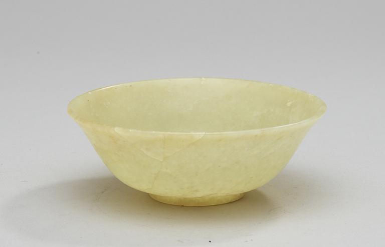 SKÅL, jade, Qing dynastin.