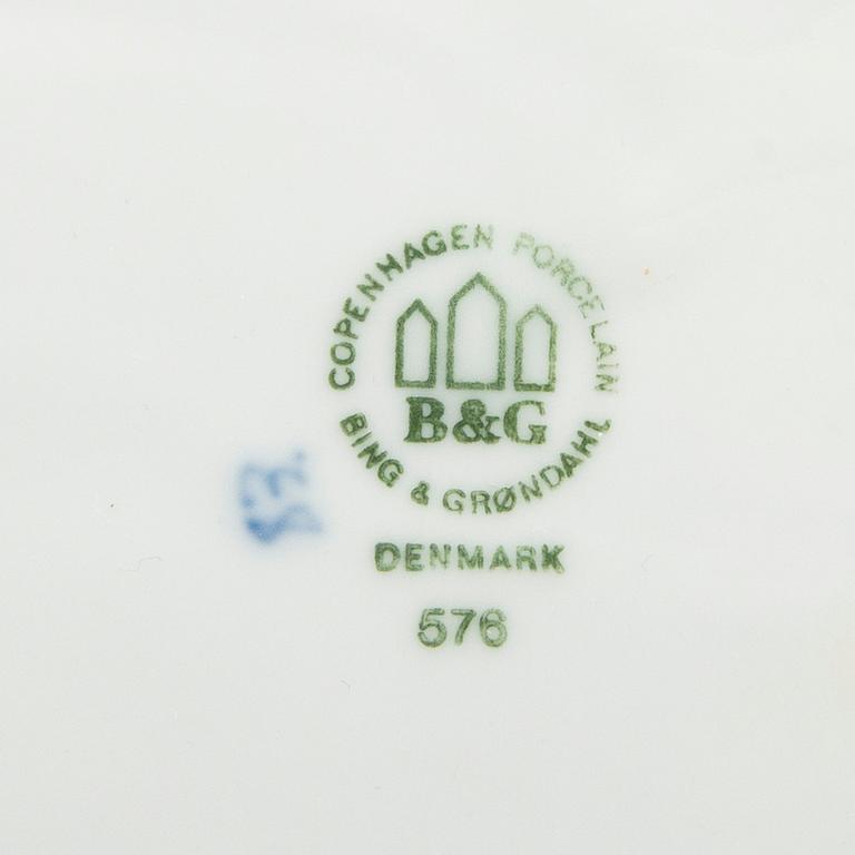 Servis 79 dlr "Empire" Bing & Gröndal/Royal Copenhagen Danmark porslin 1900-talets första hälft.