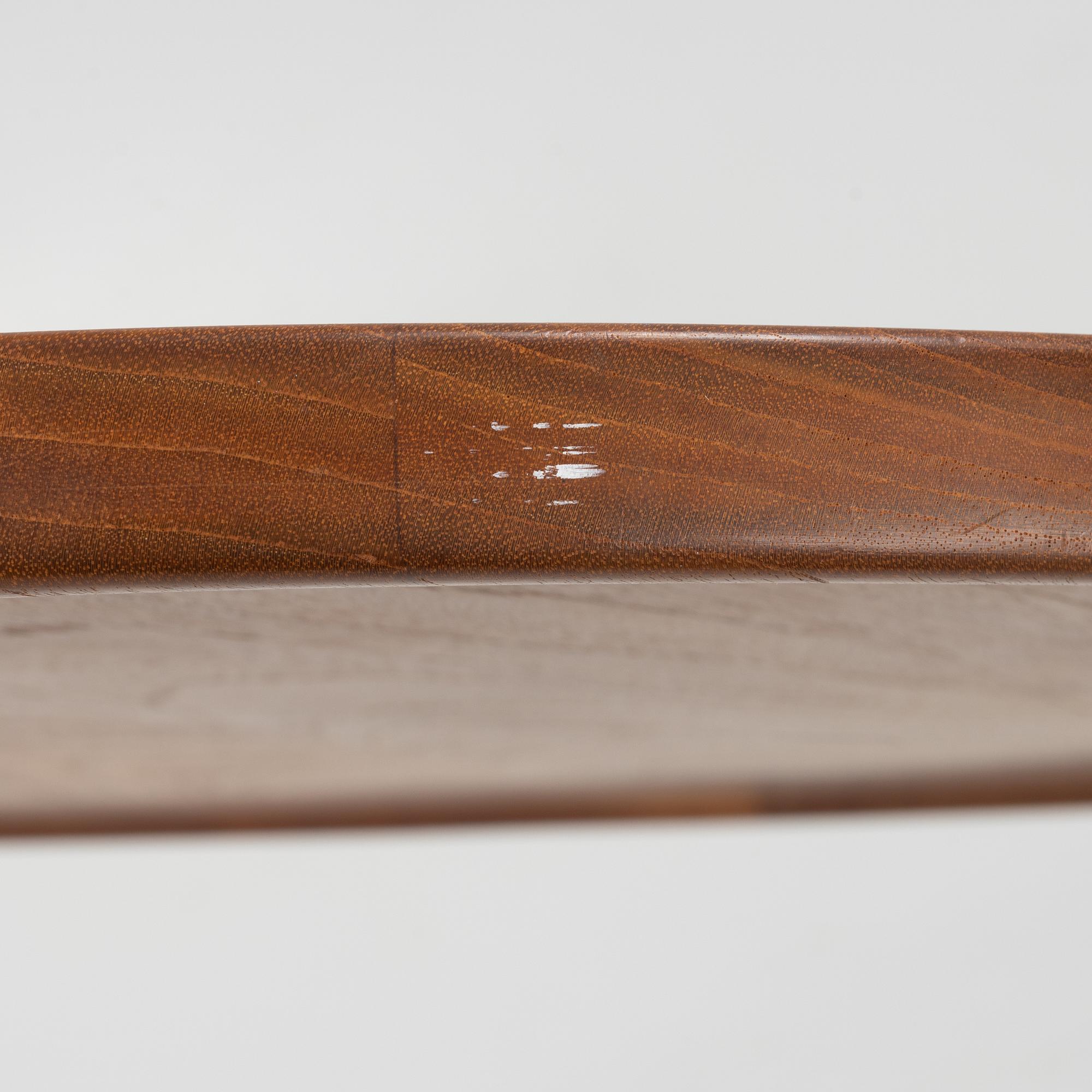 Hans J. Wegner, occasional table, model PP35, Andreas Tuck, Denmark, mid-20th century.